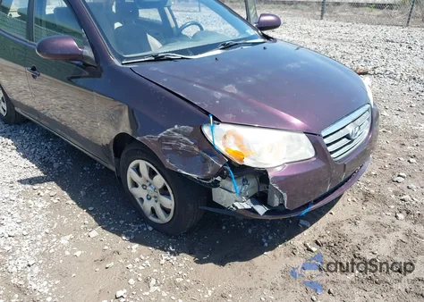 2009 Hyundai Elantra Gls z USA, uszkodzony, nr VIN KMHDU46D99U670929